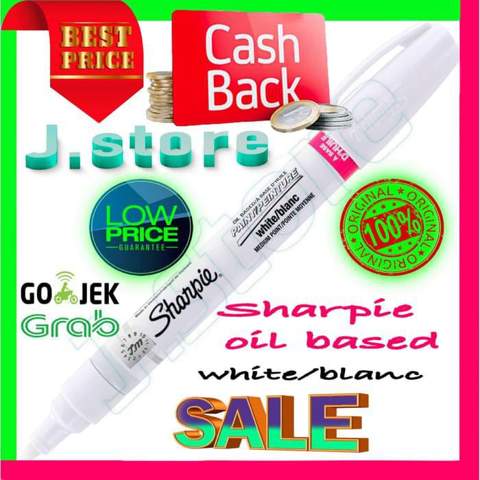 

White / Blanc Sharpie Oil Based Pen Marker Ultra Boost Nmd Pureboost Best Seller