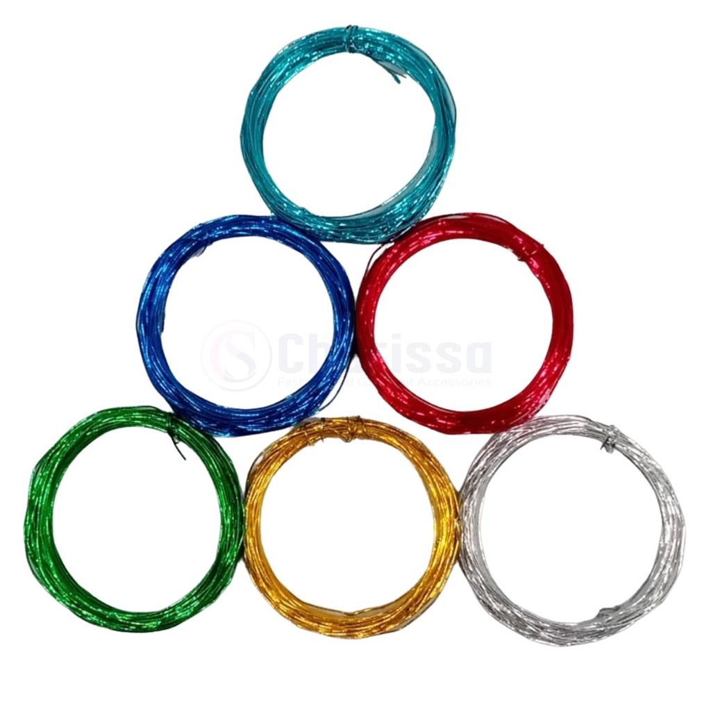 Kawat warna / kawat bunga isi 10 meter