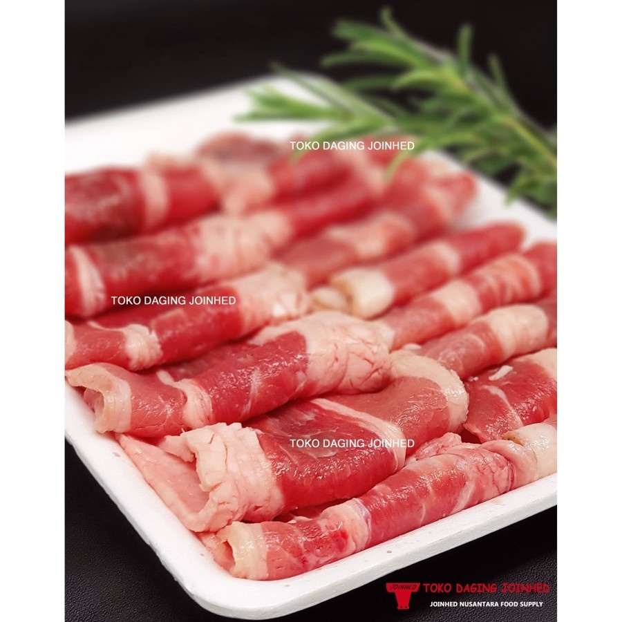 

US Beef Shortplate Daging Sapi Slice Kemasan 500gr.