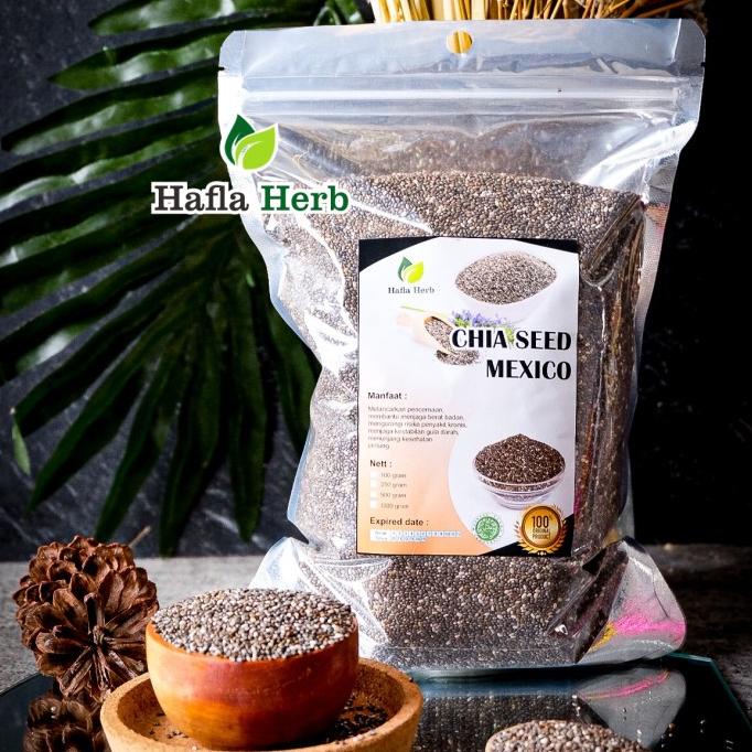 

Chia Seed Mexico 500 gram Original Black Chia Seed Original Cia Seed