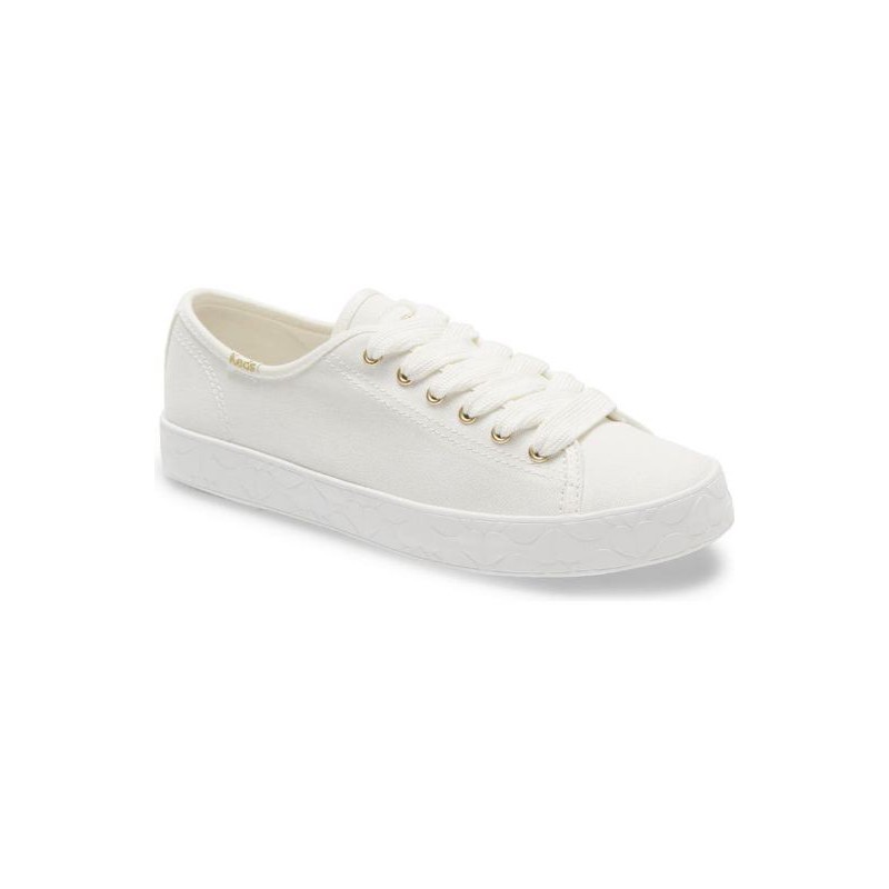 

Keds Kickstart Kate Spade Logo FOX White