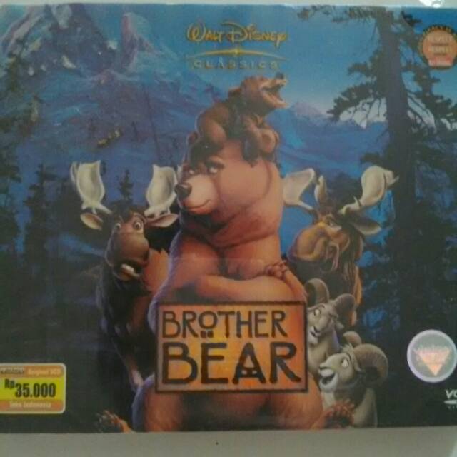 VCD Brother Bear. Baru segel. Original product