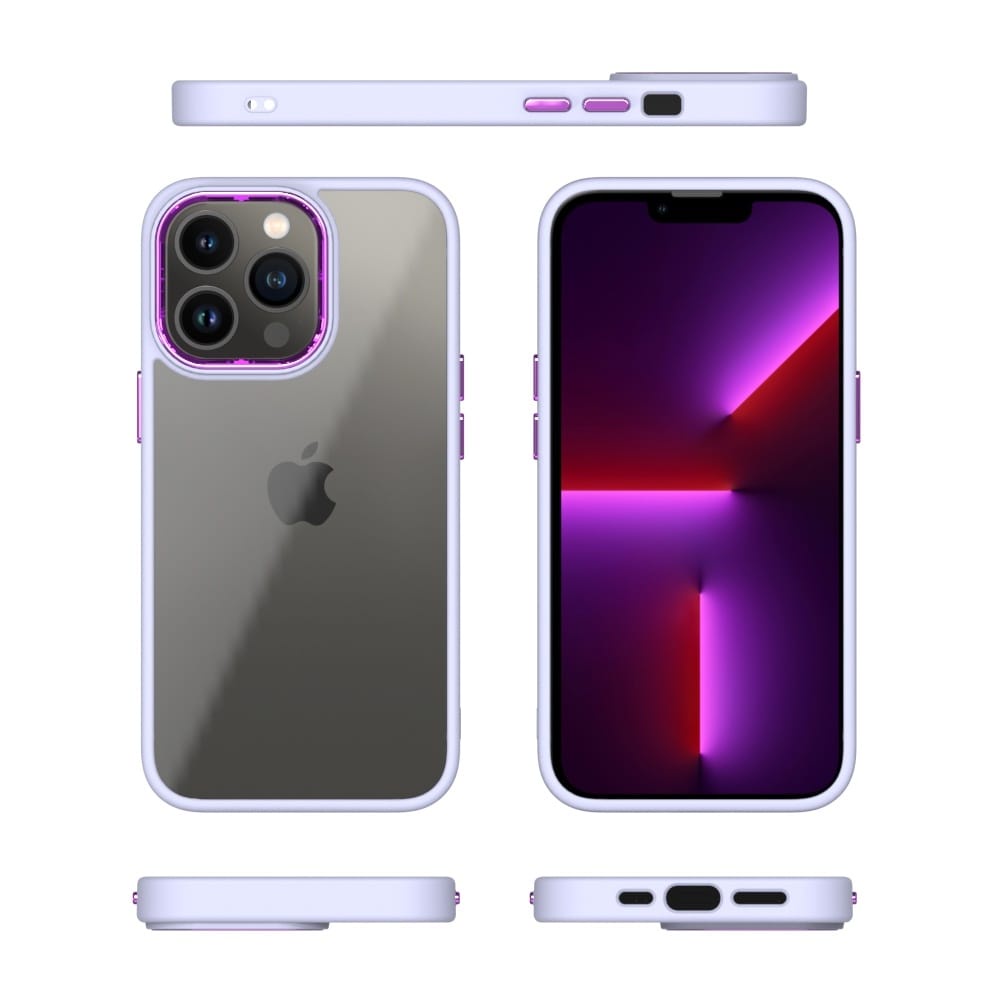 Case Chrome Acrylic Plating For iPhone 11 11 PRO 11 PRO MAX / IPHONE X XS XR XS MAX Hardcase Macaron Clear Acrylic Chrome