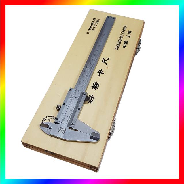 Sigmat Skemat / Vernier Caliper / Jangka Sorong Tricle Brand 6&quot;