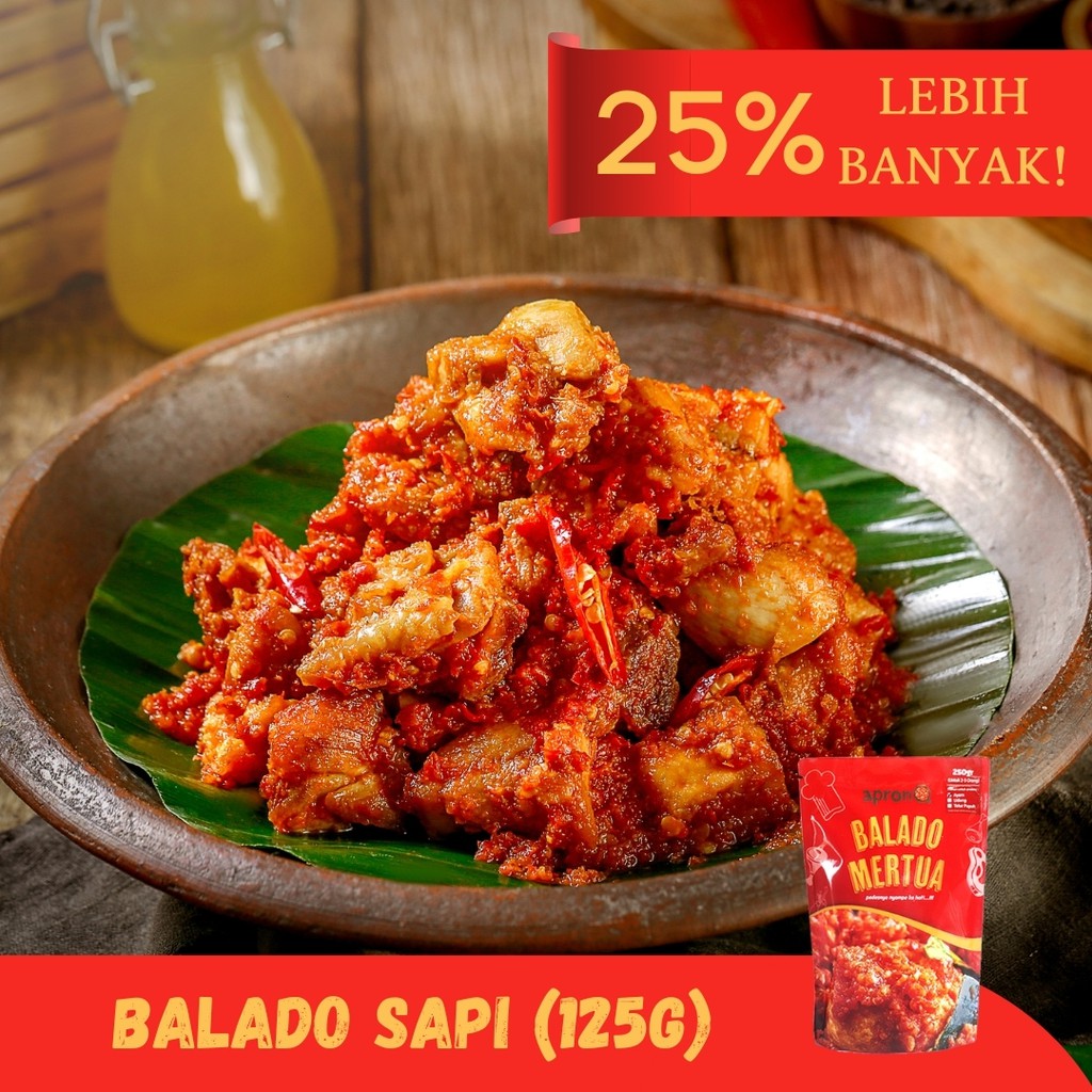 

APRONQ BALADO MERTUA SAPI 125 GRAM (SMALL)