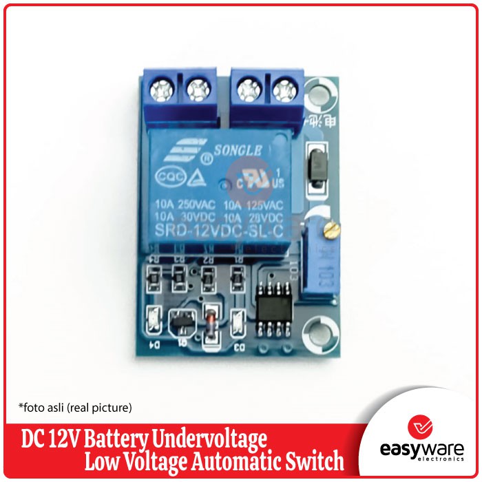 DC 12V Battery Undervoltage Low Voltage Cut off Automatic Switch