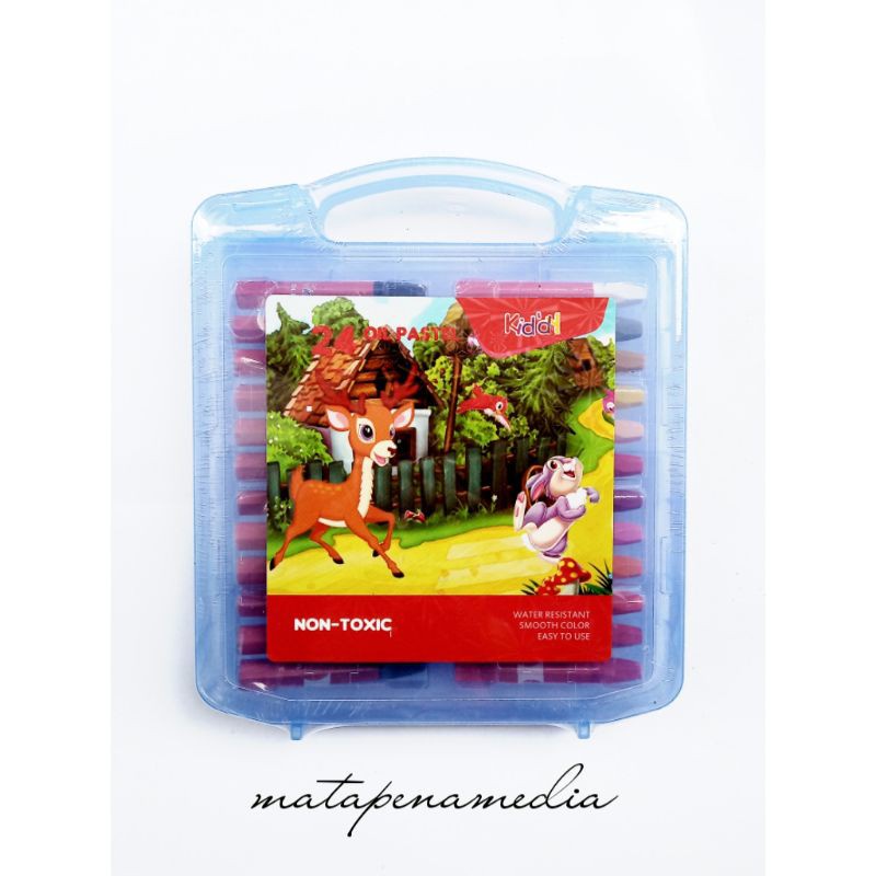 

Crayon Kiddy 24 Warna Non-Toxic