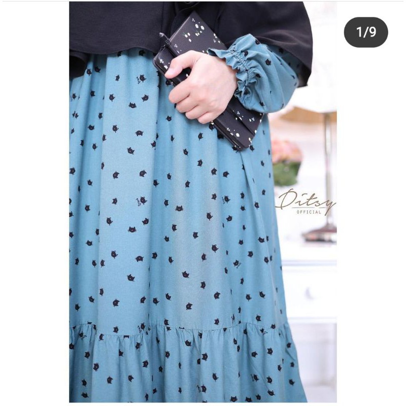 cat teal size M#ditsyfebruari