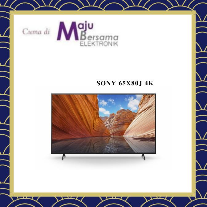 SONY 65X80J 4K UHD HDR Smart Google & Android LED TV 65 Inch KD-65X80J