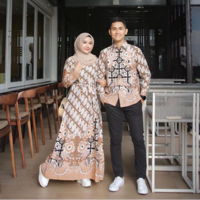 Maura Couple - Sania Ruffle Batik Couple Ori Ndoro Jowi Dnt Garansi Termurah Shopee -