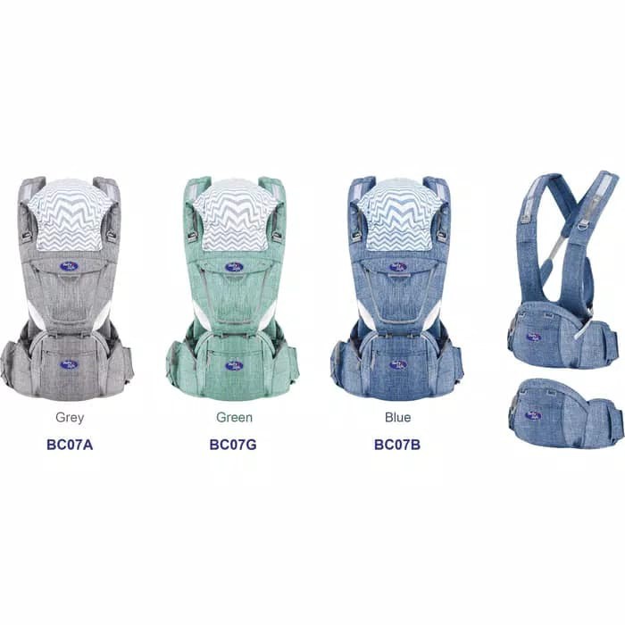 Baby safe HipSeat Criss Cross Backstrap BC07 / Gendongan Bayi