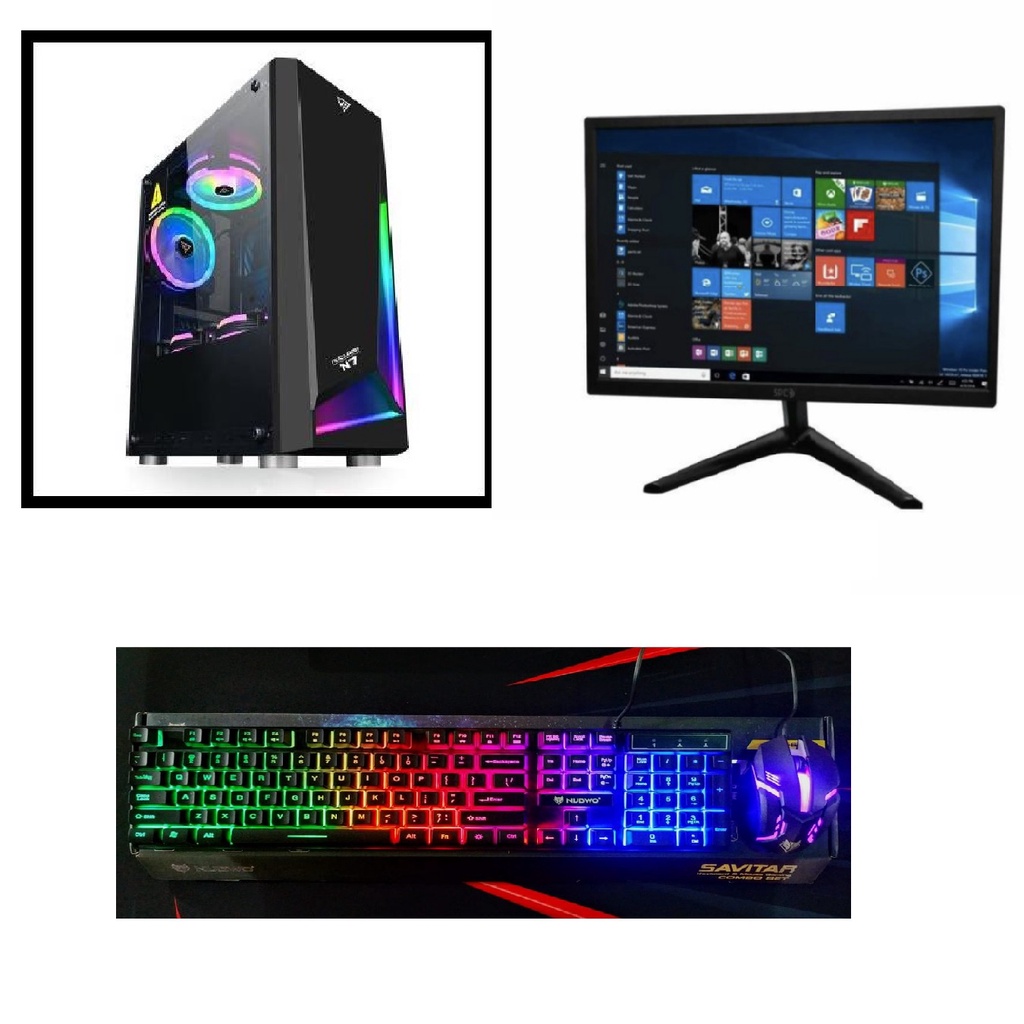 FULLSET PC GAMING Core i7 + LED19inch + Keyboard Mouse Gaming