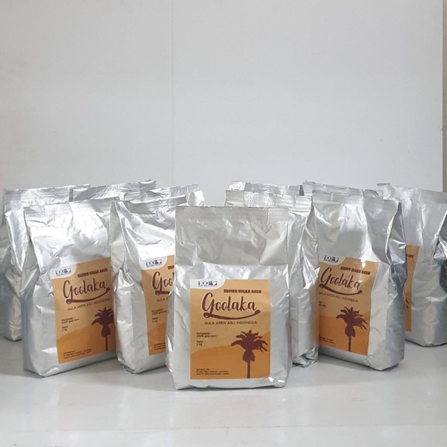 

GOOLAKA Brown sugar aren 1 kg ready