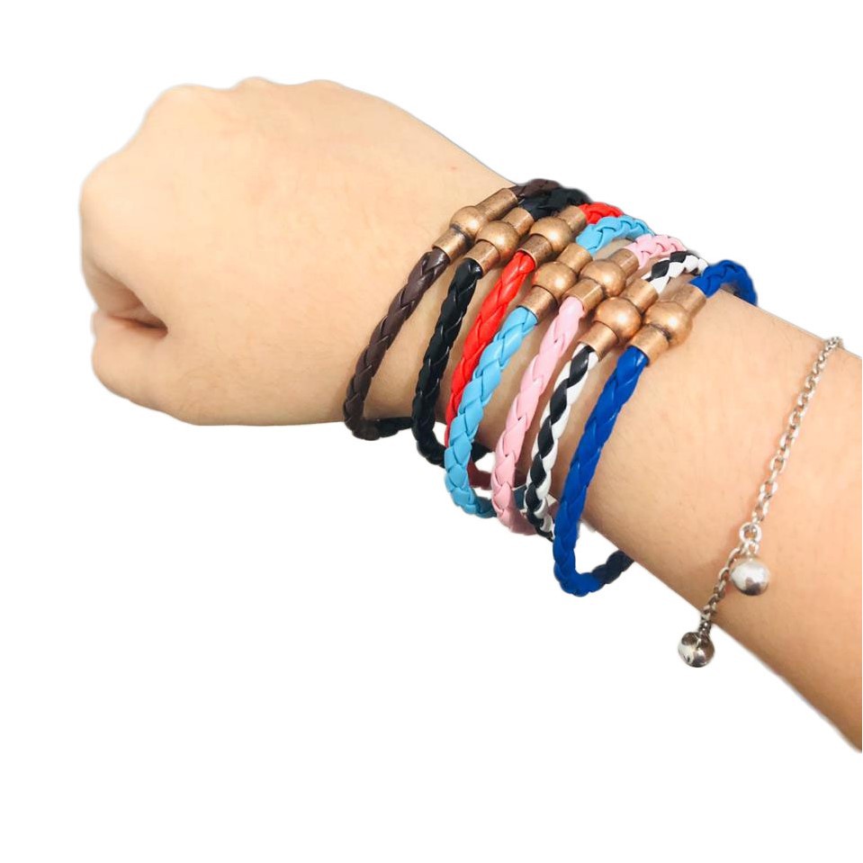 Grosir - G550 Tali Gelang Pria Dan Wanita / 3D Keras Emas DIY Multi Warna / Gelang DIY