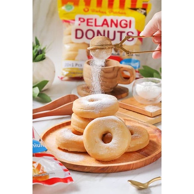 Donat Pelangi Mini Isi 21 Pcs