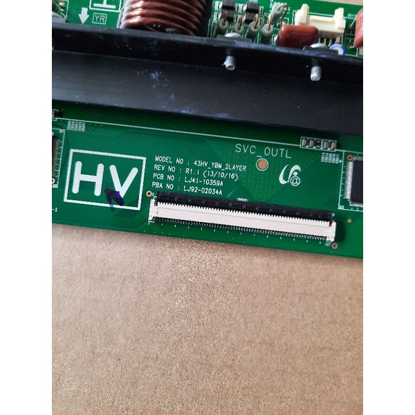 Ymain y-sus plasma samsung PA43H4000AW