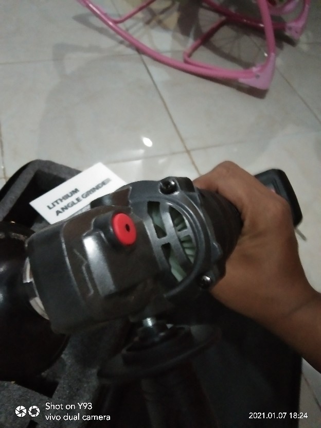 Cordless Angle Grinder 48v Jld Brushless Mesin Gerinda 48v