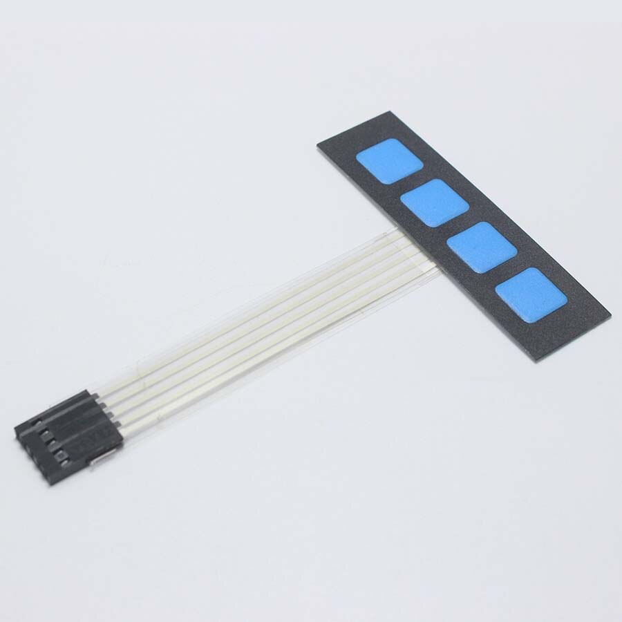[SWI-9006] KEYPAD MEMBRAN 1X4 TOMBOL 4 MEMBRANE