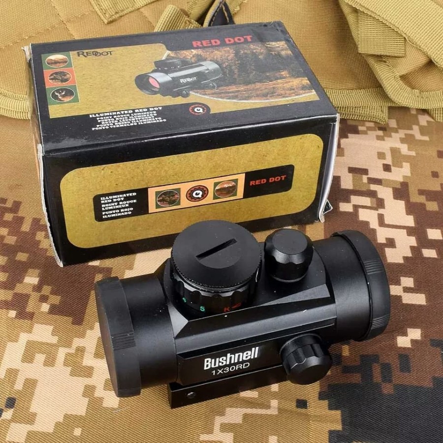 RED DOT SIGHT TACTICAL RED DOT BOSHINELL HIJAU DAN MERAH