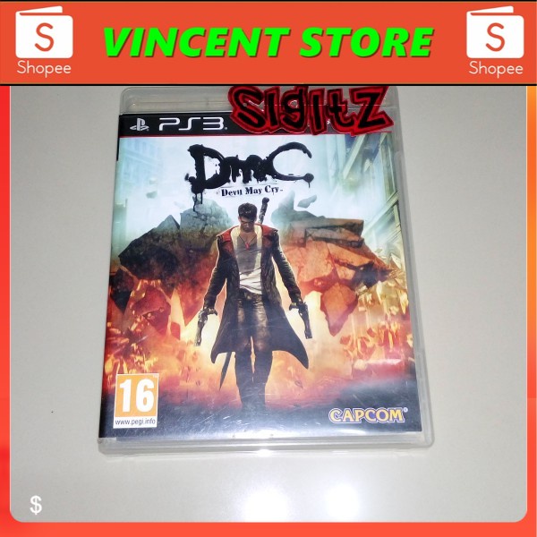 PRODUK ORIGINAL bd PS3 kaset game DEVIL MAY CRY 5 DMC
