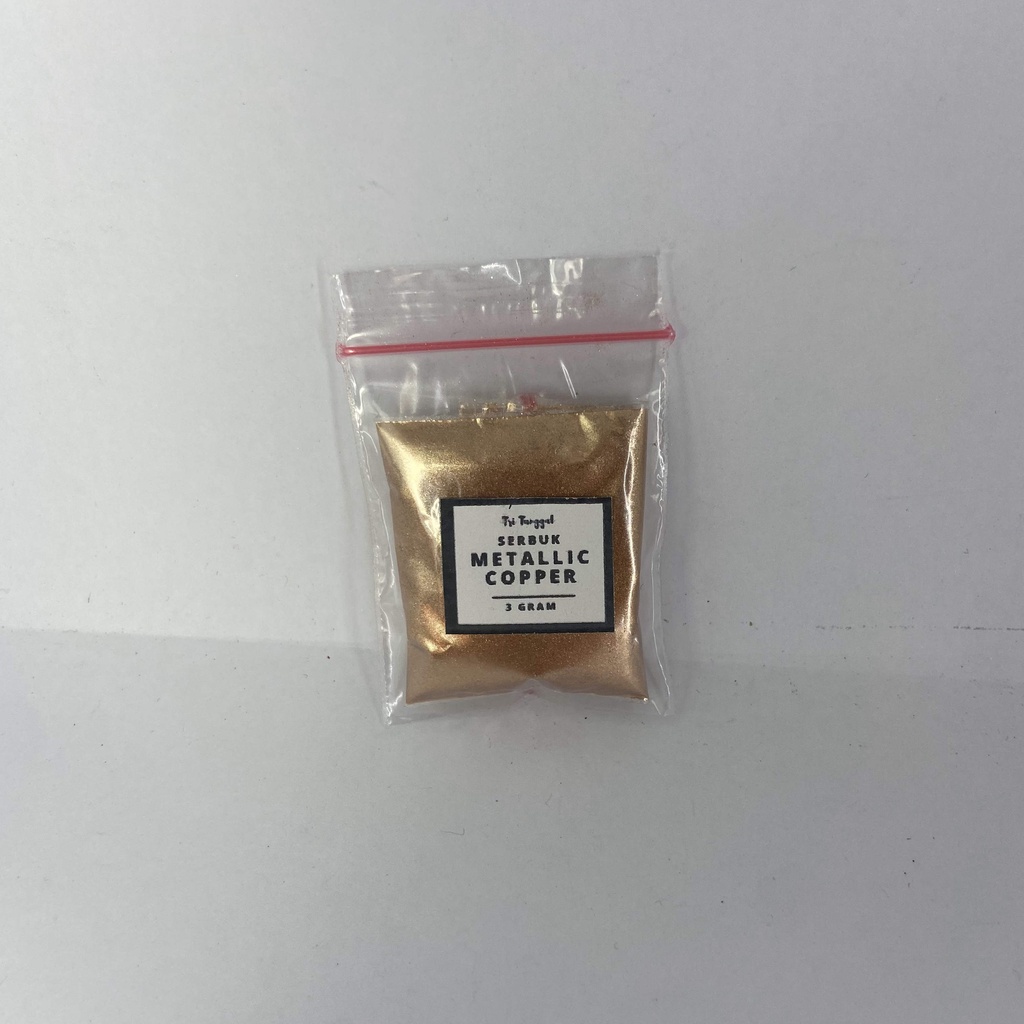 

SERBUK METALLIC BRONZE 3 GR 3gr Glitter Cosmetic Grade Copper Mica Powder Sablon Resin Pernak Pernik Bubuk Padat Padatan Diy Kerajinan Kesenian Prakarya Art Seni Perlengkapan Craft Crafting Warna Paint Painting Gram Colour Colorful Shopping Arena Malang