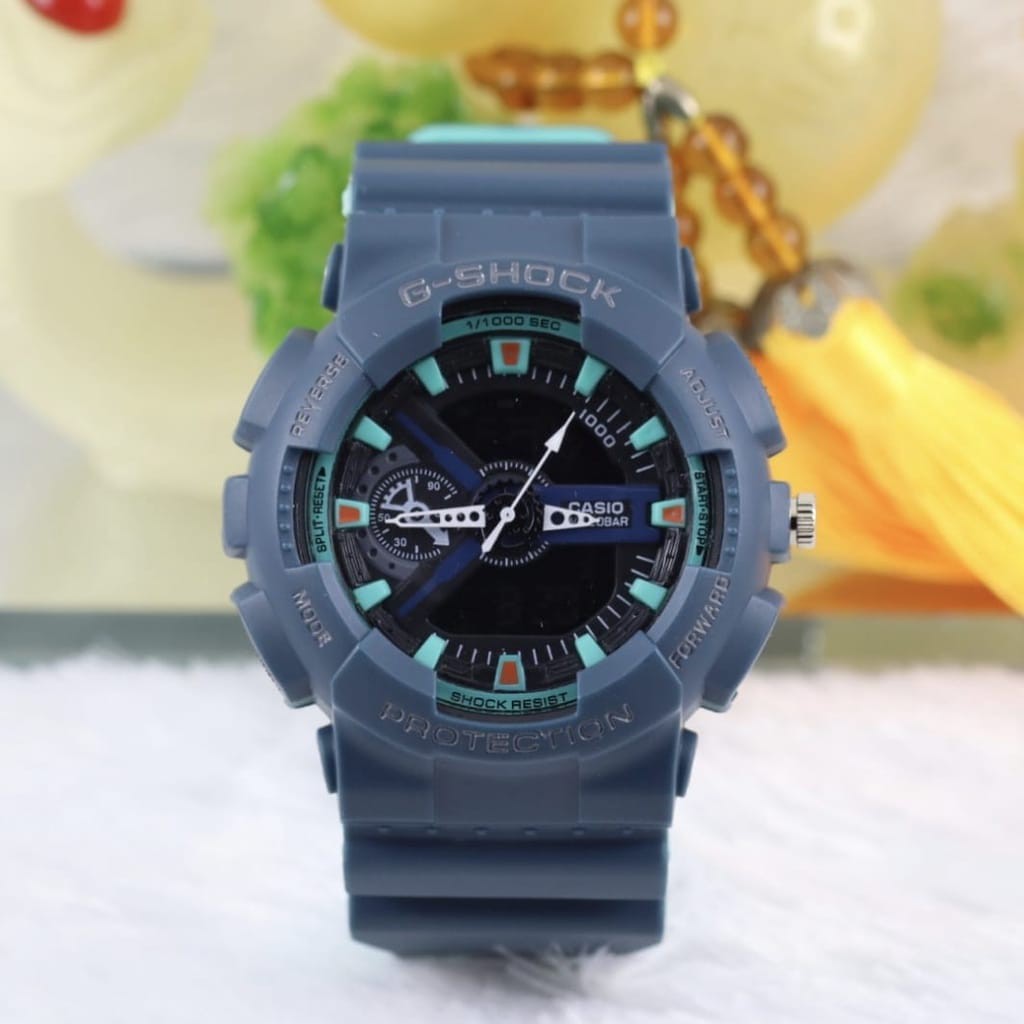 JAM TANGAN PRIA GSHOCK CASIO GA 110 BISA DI BAWA BERENANG GS HITAM MERAH HITAM GOLD HITAM BIRU