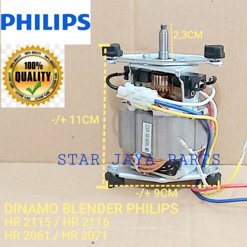 Dinamo Blender Philips Hr2115 | Hr2116 |Hr2061 |Hr2071