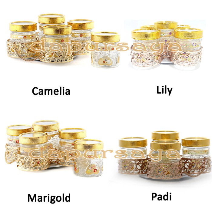 Promo Terbatas - Vicenza Toples Kaca Candy Jar Gb5