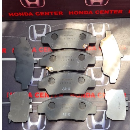 kampas rem brake pad depan jazz s rs GE8 GK5 city gm2 gm6 city hatchback  2008 2009 2010 2011 2012 2013 2014 2015 2016 2017 2018 2019 2020 2021 2022 civic ferio 1996 1997 1998 1999 2000 civic vti 2001 2002 20003 2004 2005 stream 1700cc mobilio