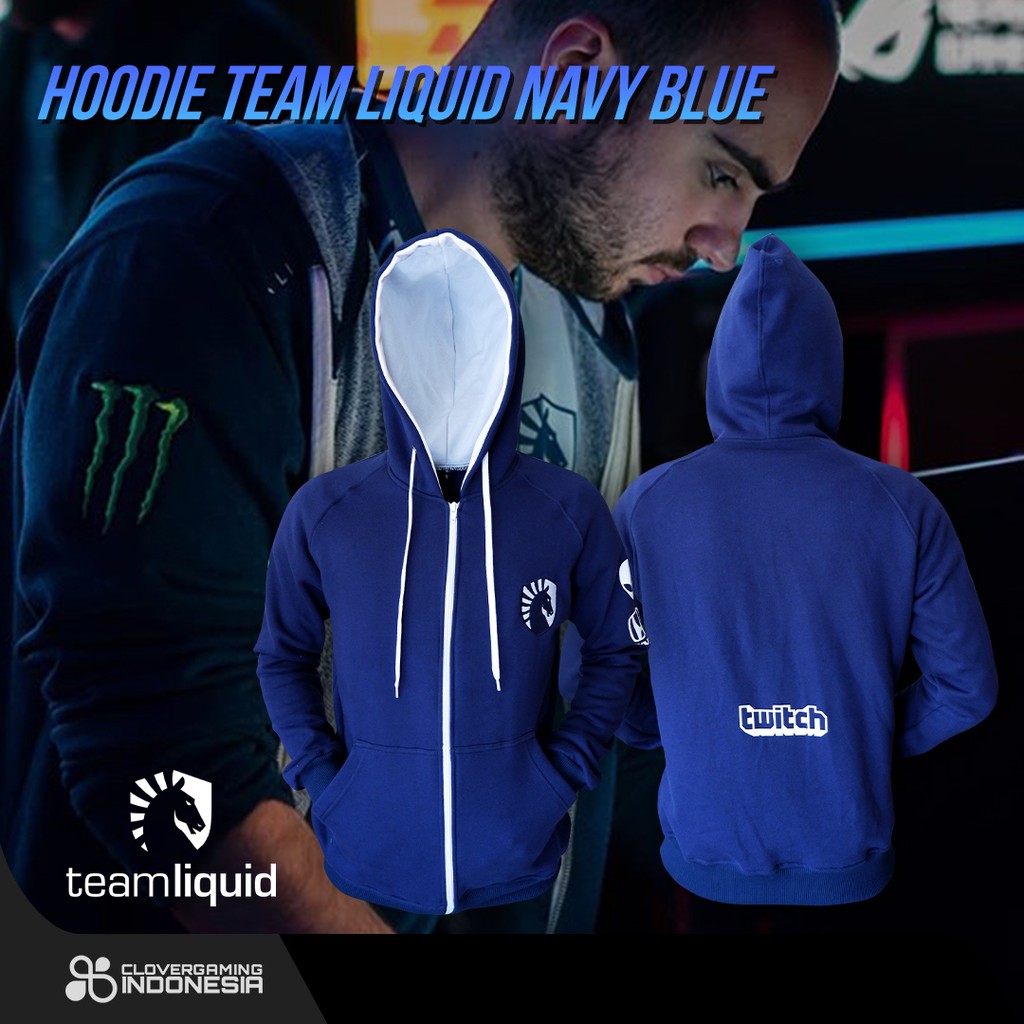 Hoodie Team Liquid Official || Jaket Jumper Miracle Navi Secret Dota