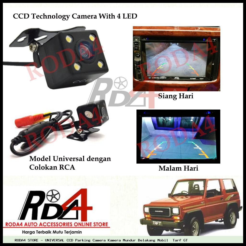 UNIVERSAL CCD Parking Camera Kamera Mundur Belakang Mobil  Tarf GT