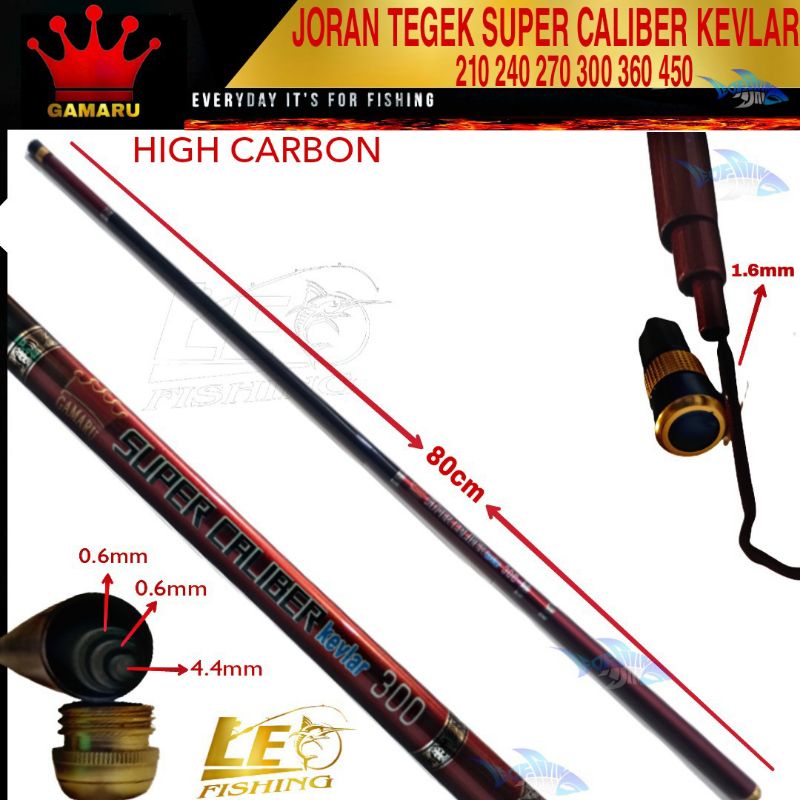 JORAN TEGEK GAMARU SUPER CALIBER KEVLAR 210 240 270 300 360 450 540 JORAN TEGEK BARONANG TERLARIS