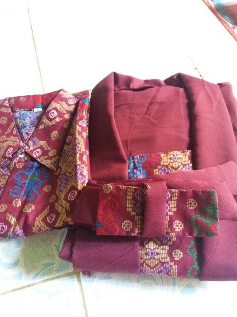 Tasyananu_batik Couple Pramesti Ekslusif Marun