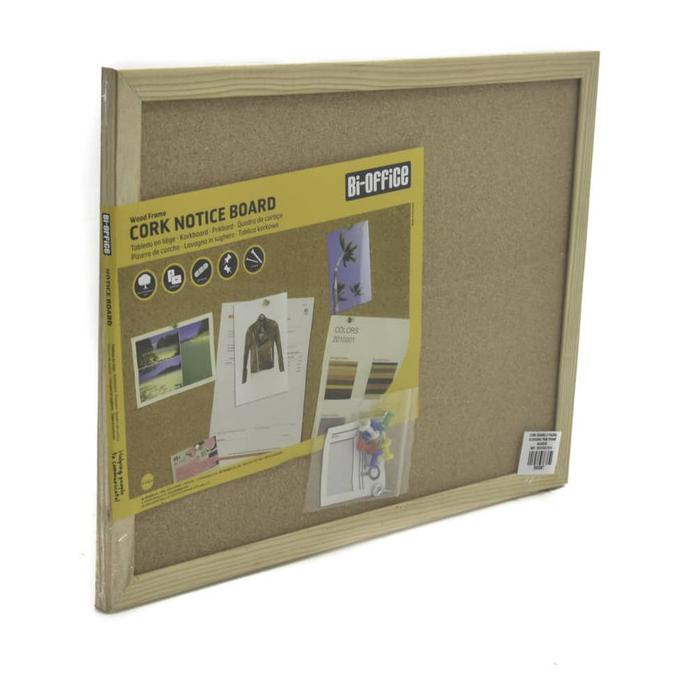 

Produk Unggulan] Bi-Silque Cork Board Papan Buletin 60X45 Cm-200398