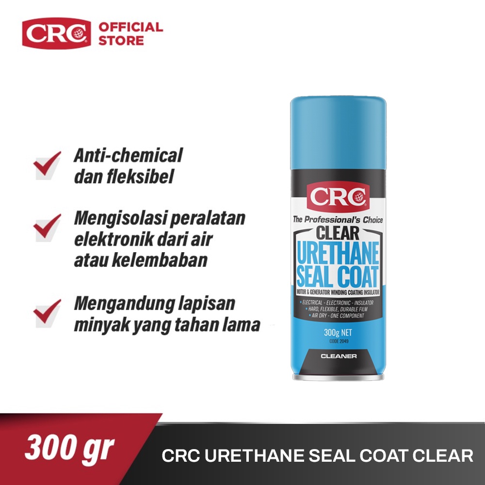 

CRC CLEAR URETHANE SEAL COAT 300G - 2049
