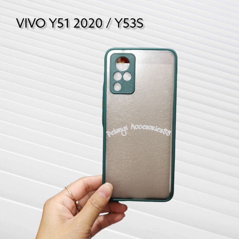 VIVO Y51 2020 / Y53S / Y51A / Y51S / Y31 2021 SOFTCASE CASE DOVE CASE FULL COLOUR