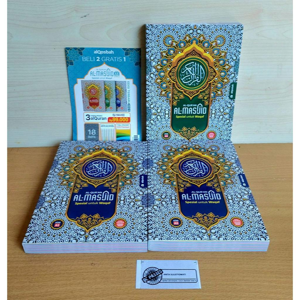 AL-QUR'AN AL-MASJID Al Qur'an Al Quran Al Masjid A5 isi 3