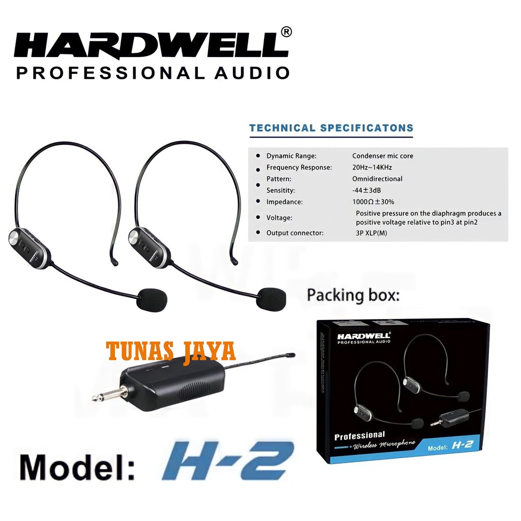 MIC WIRELESS HARDWELL H-2 HARDWELL H2
