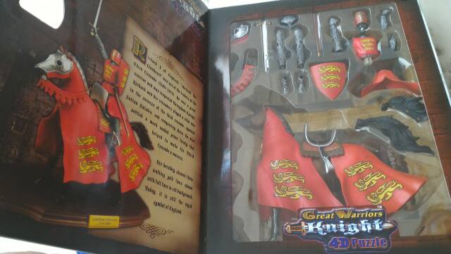 Great Warrior knight 4D puzzle