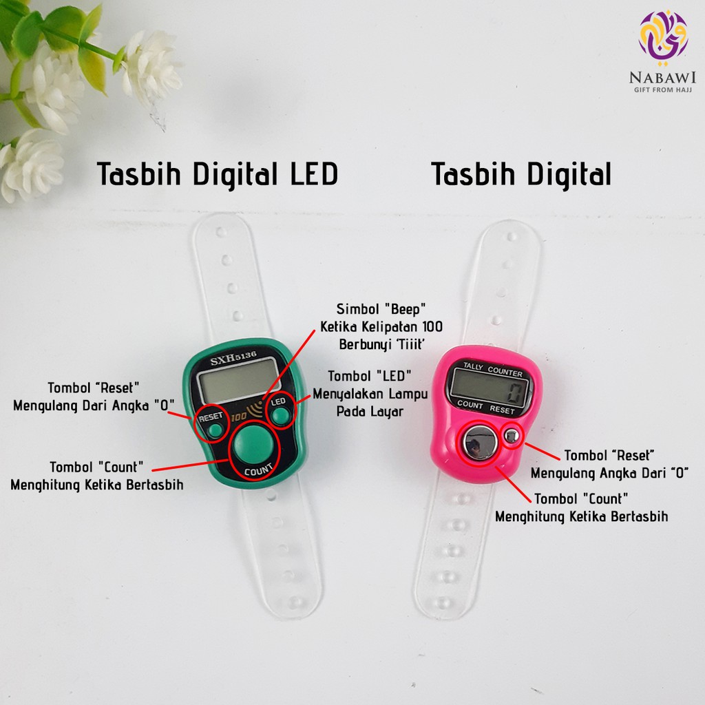 Tasbih Jari Digital Dzikir Tasbih Digital Lampu Led Finger Counter Souvenir Oleh Oleh Haji Dan Umroh Shopee Indonesia