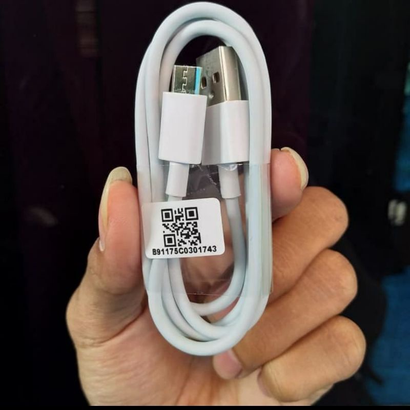 KABEL DATA XIAOMI (2A) REDMI 1 2 3 4 NOTE PRO MAX ORIGINAL 100% USB MICRO PUTIH