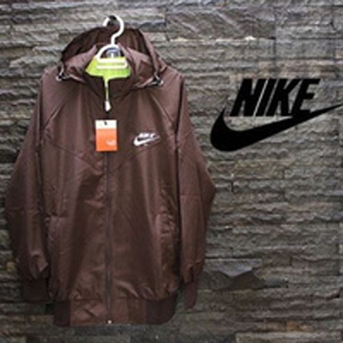 Jaket Nike Parasut Coklat