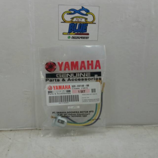 (blue shop batulicin) fiting lampu motor yamaha ori/asli