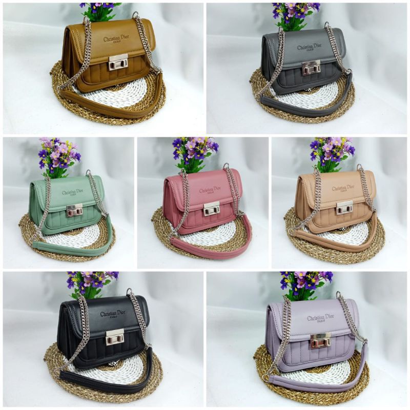 TAS SLEMPANG SNOW KUNCI DABLE KASUAL SIZE 21X15CM