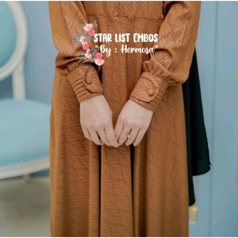 GAMIS HERMOSA GAMIS EMBOS STAR LIST ORIGINAL HERMOSA | GAMIS SYAR'I | GAMIS KEKINIAN | GAMIS MEWAH