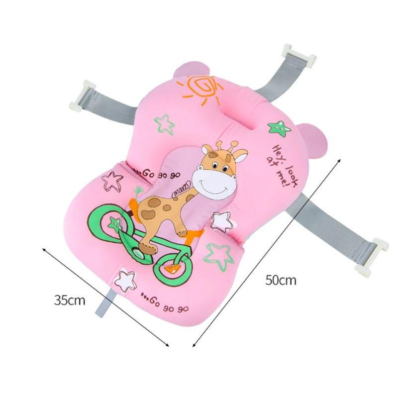 Matras Alas Mandi Bayi Motif Jerapah Original Big Size