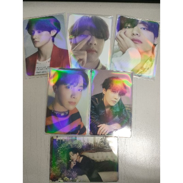 Photocard Official Dicon V / Taehyung , Jhope Persona, Jimin BE