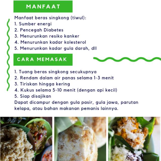 Lihat Manfaat Nasi Tiwul Untuk Diabetes 