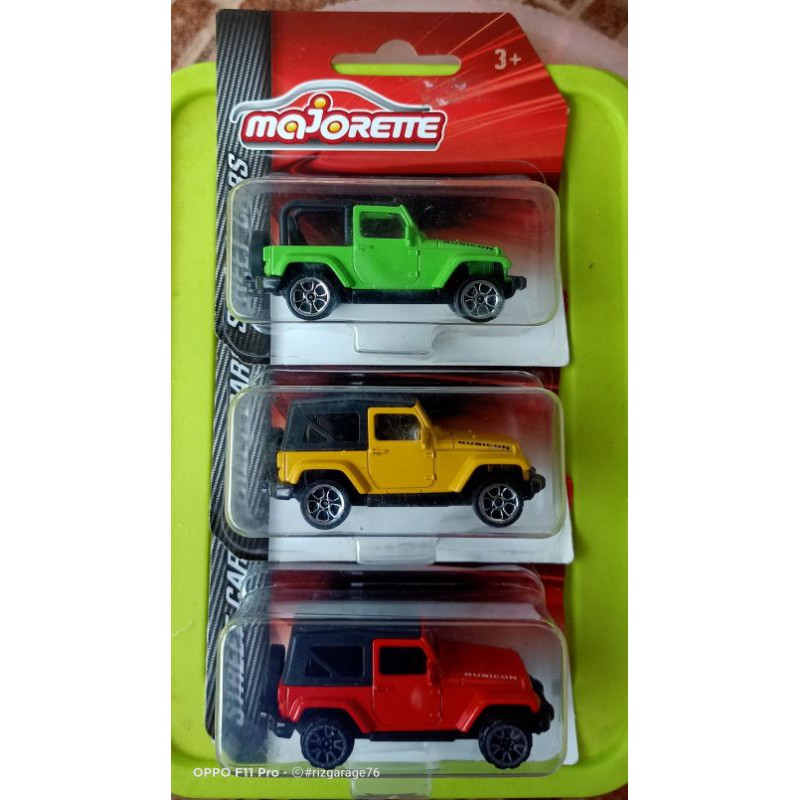 Majorette Jeep Rubicon Paketan