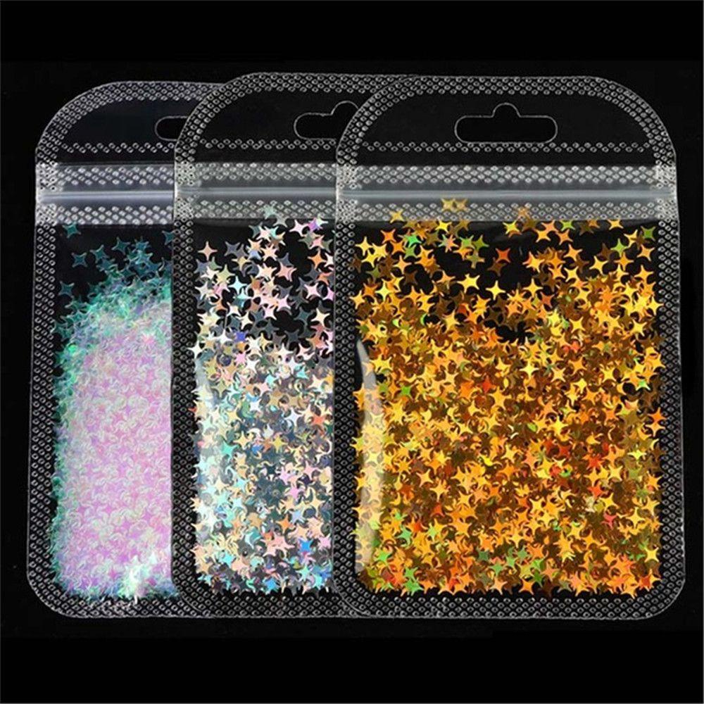 Preva Paku Sequin New Glitter Flakes 3D